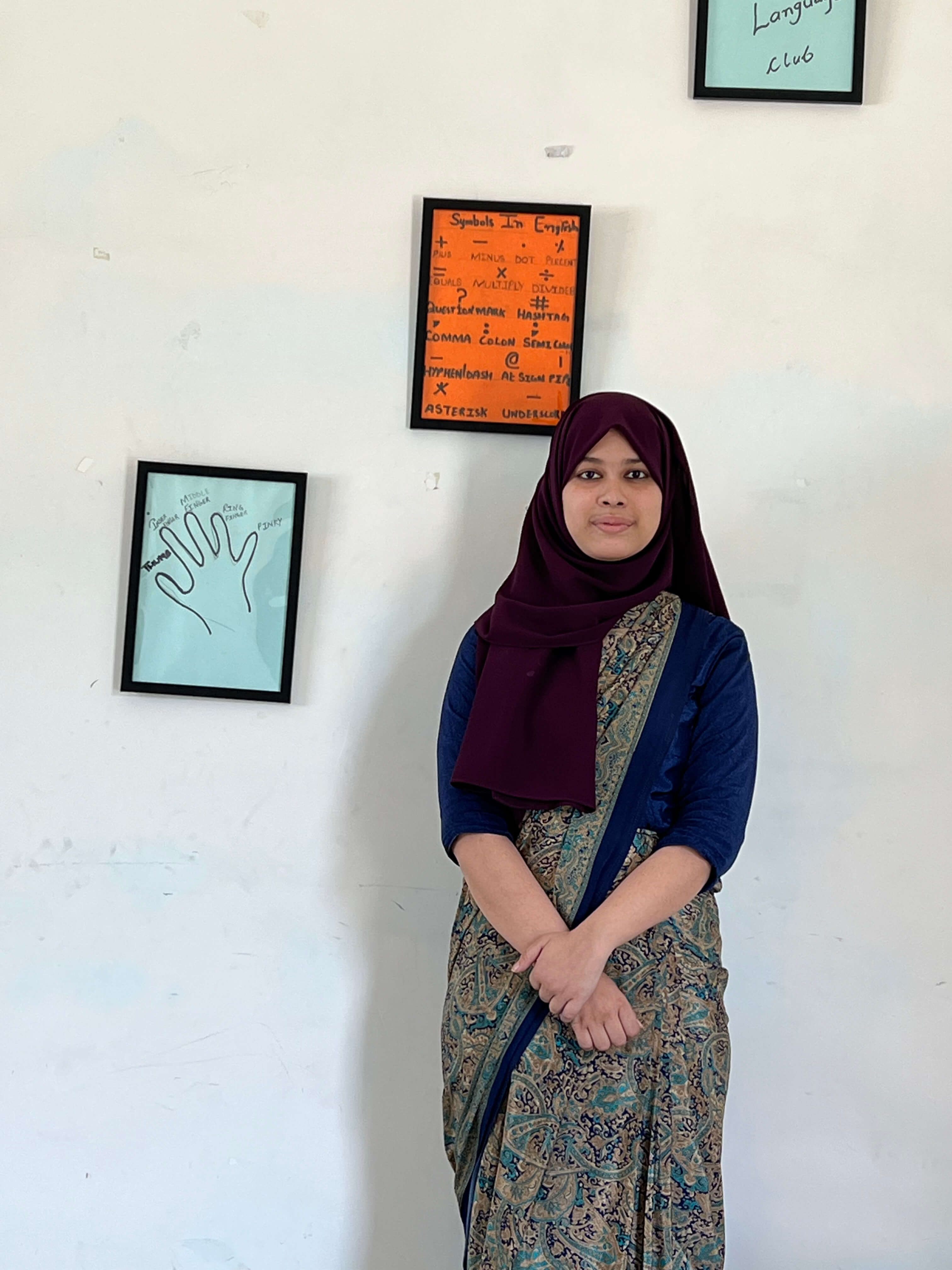 Regal World School Best English  Teacher Ms. Mushira