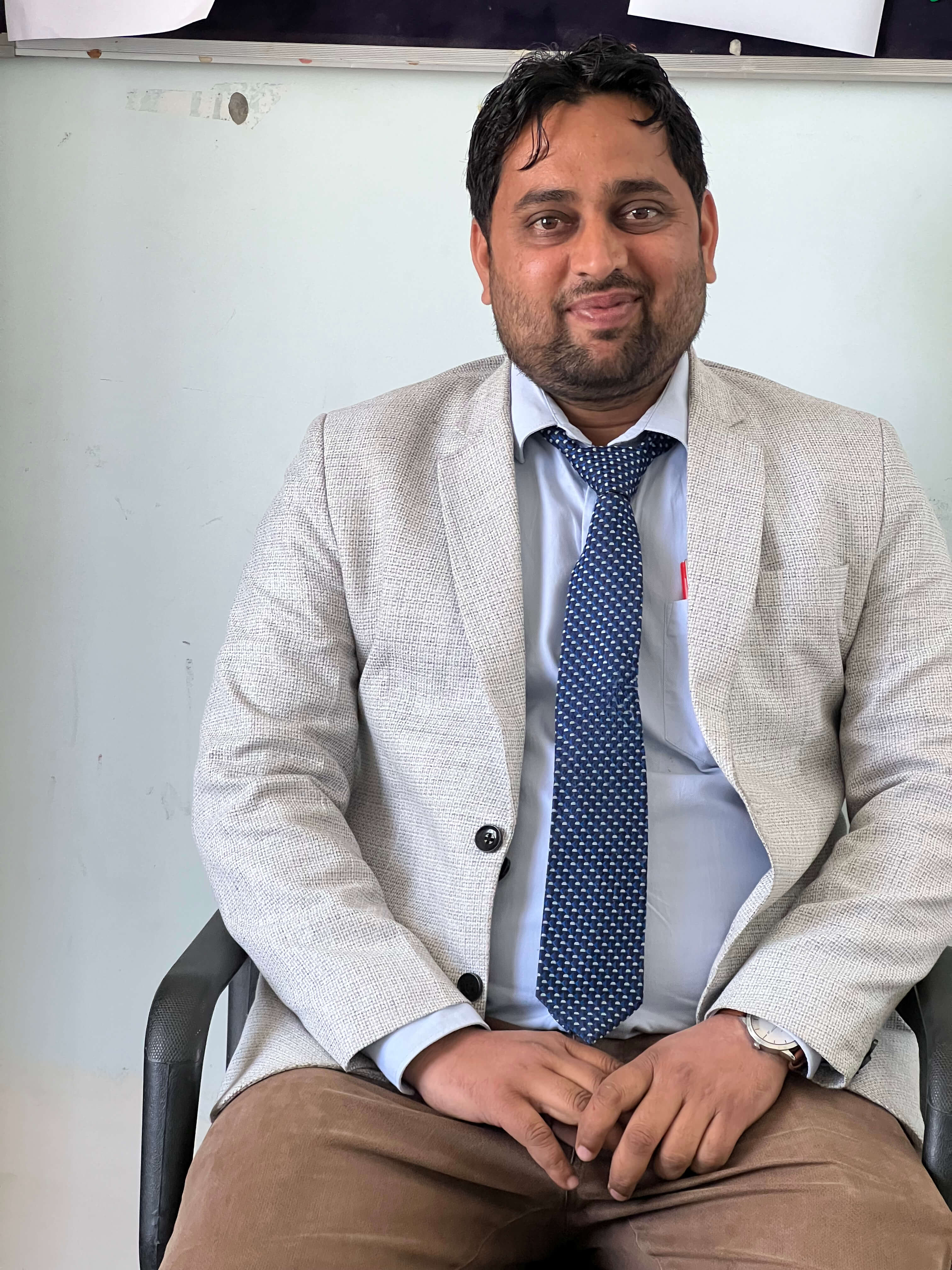 Regal World School Best Math/Science Teacher Mr. Shuaib Malik